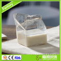 Cutie de lapte din sticlă cu design unic, realizat manual gratuit